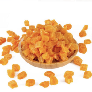 chopped dried apricots